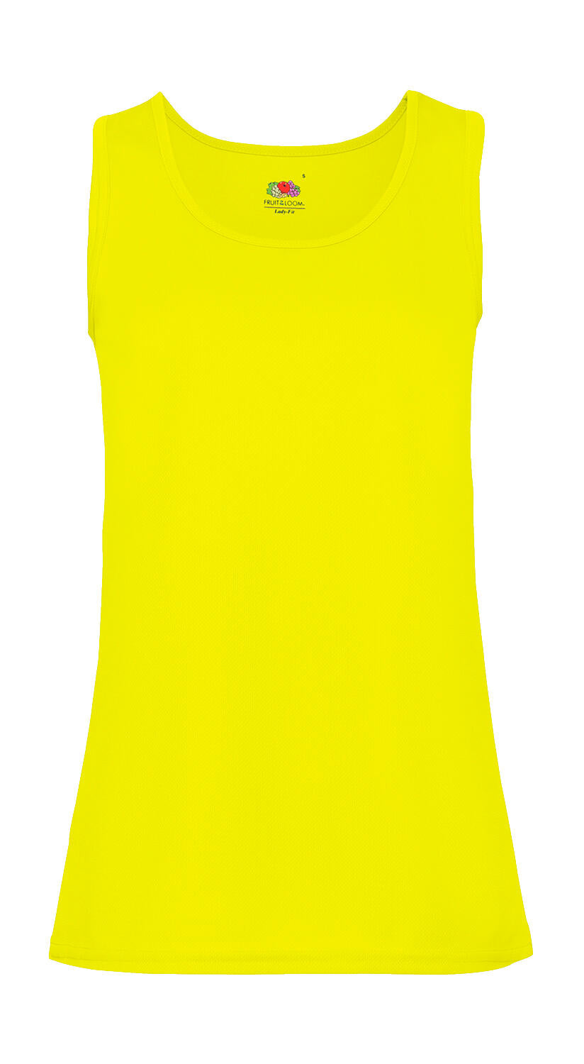 Ladies' Performance Vest in Farbe Bright Yellow