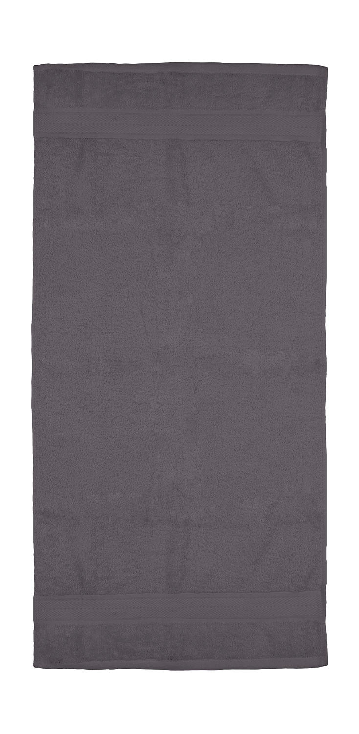 Rhine Hand Towel 50x100 cm in Farbe Grey