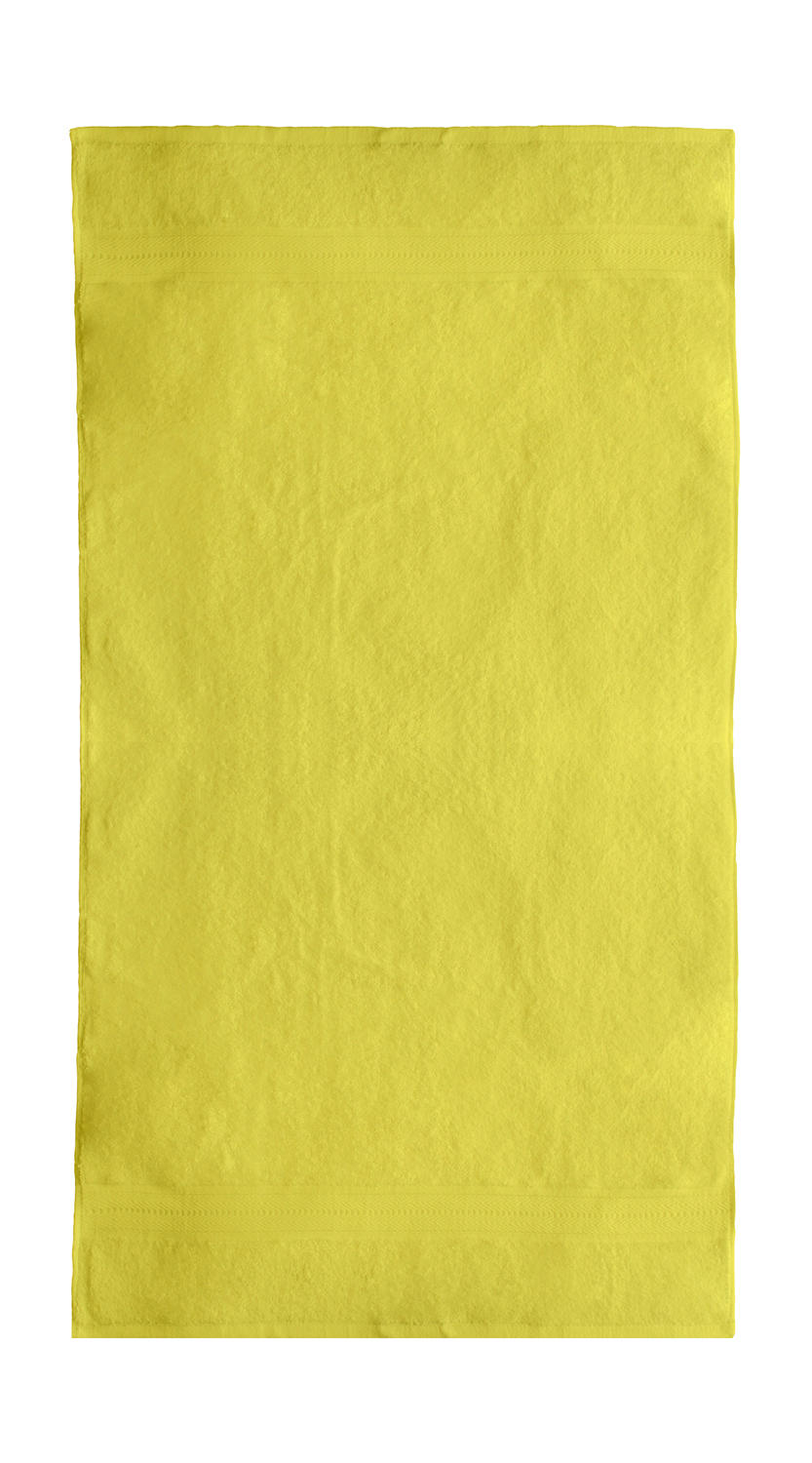 Rhine Bath Towel 70x140 cm in Farbe Bright Yellow