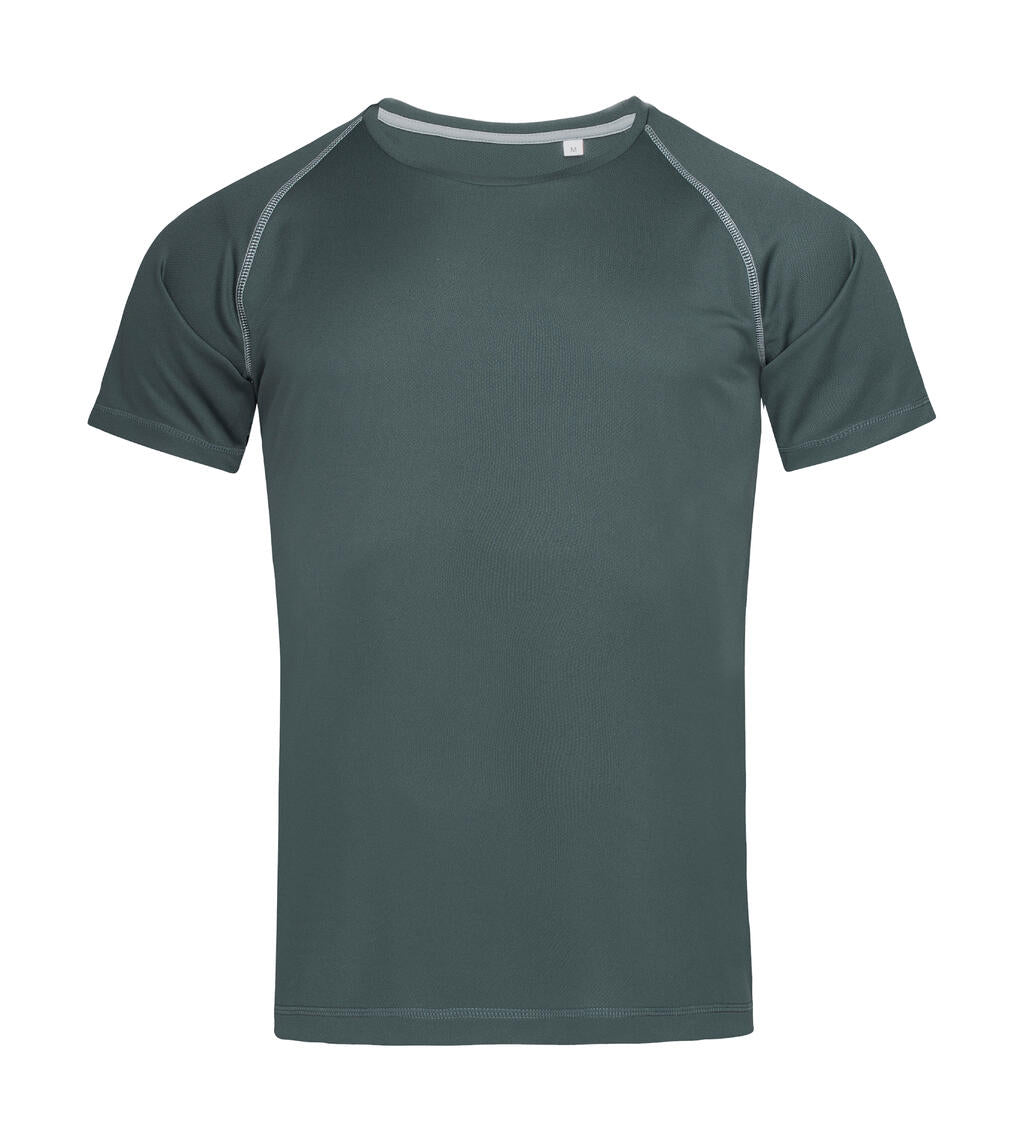 Active 140 Team Raglan Men in Farbe Granite Grey