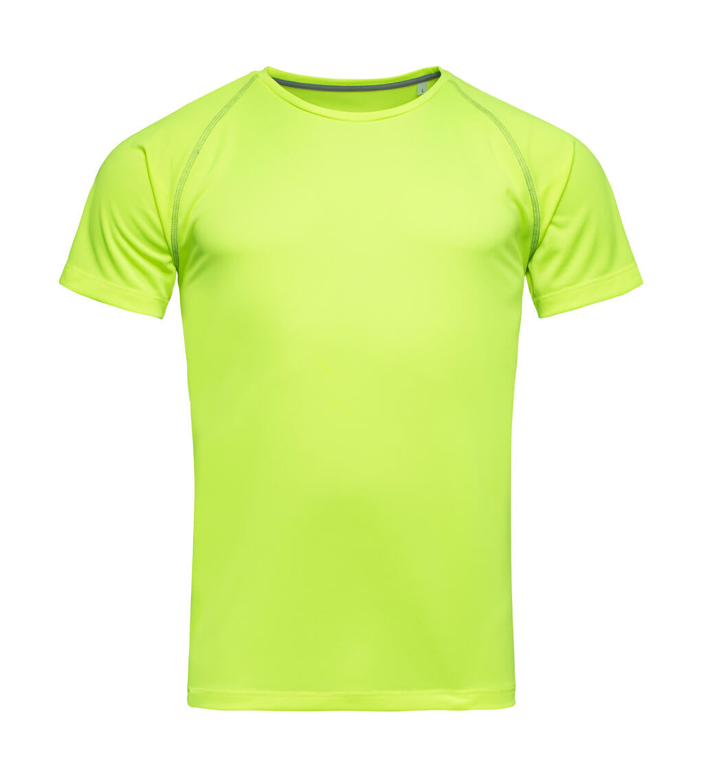Active 140 Team Raglan Men in Farbe Cyber Yellow