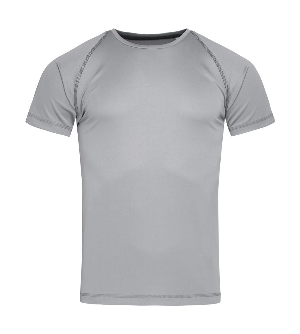 Active 140 Team Raglan Men in Farbe Silver Grey