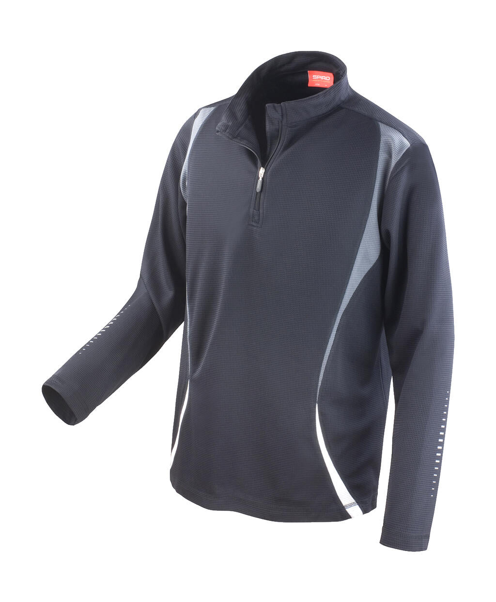 Spiro Trial Training Top in Farbe Black/Grey/White
