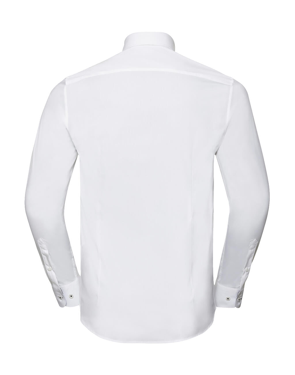 Men's LS Tailored Contrast Ultimate Stretch Shirt in Farbe White/Oxford Blue/Bright Navy