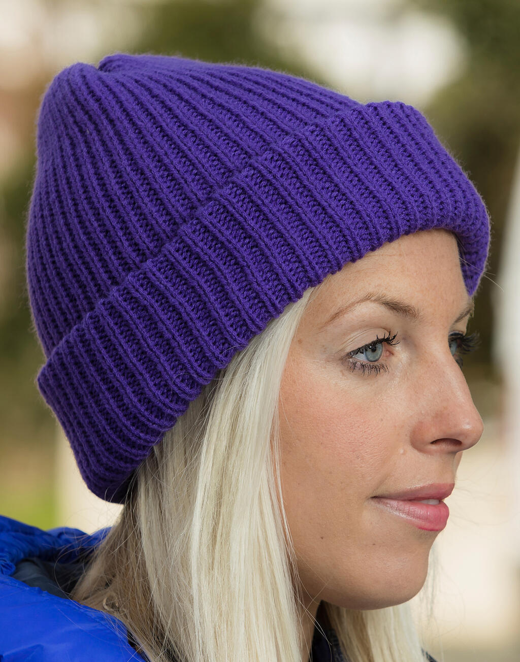 Softex Beanie in Farbe White