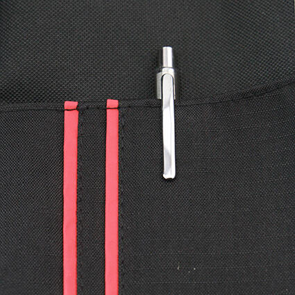 Rennes Messenger Pouch in Farbe Black/White