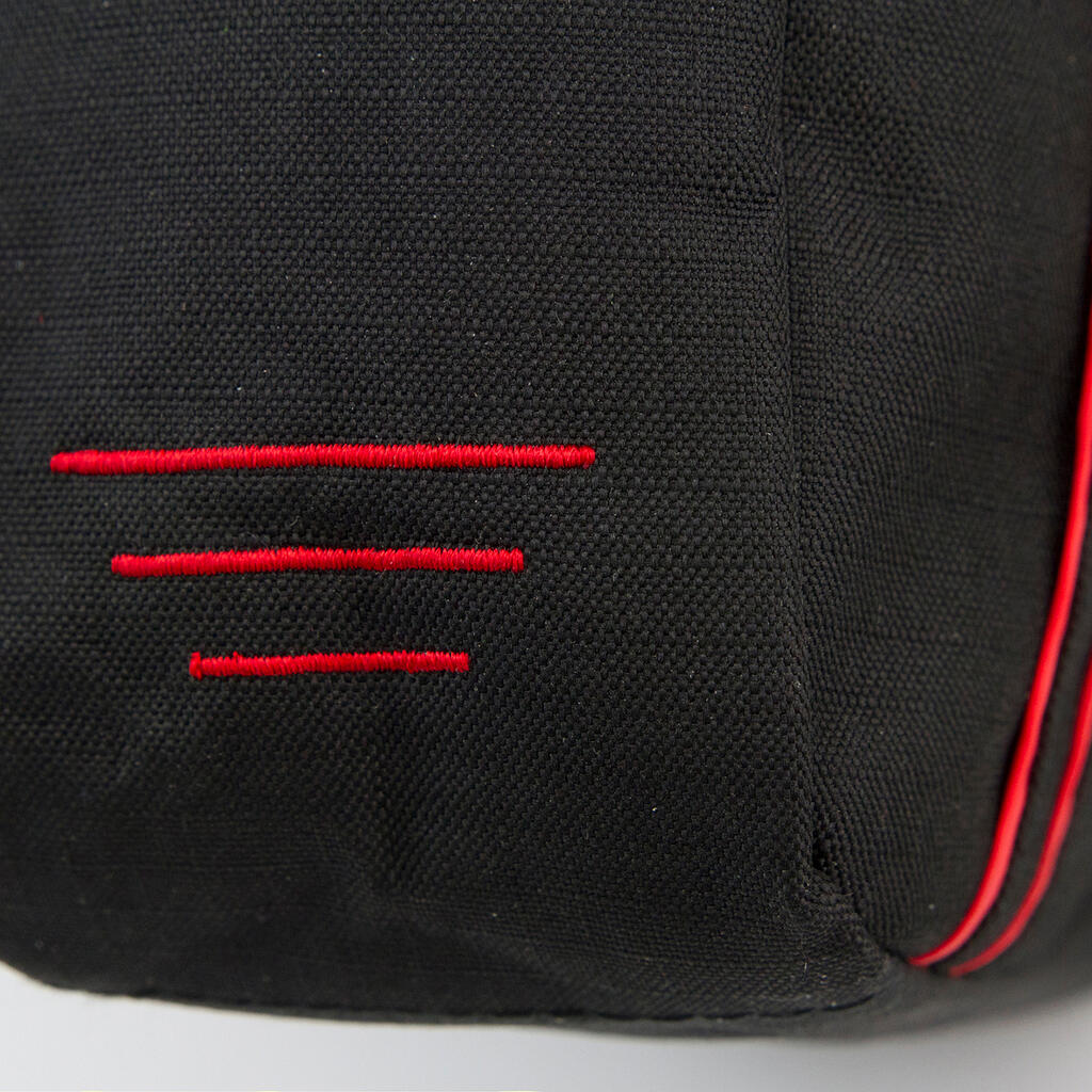Rennes Messenger Pouch in Farbe Black/White