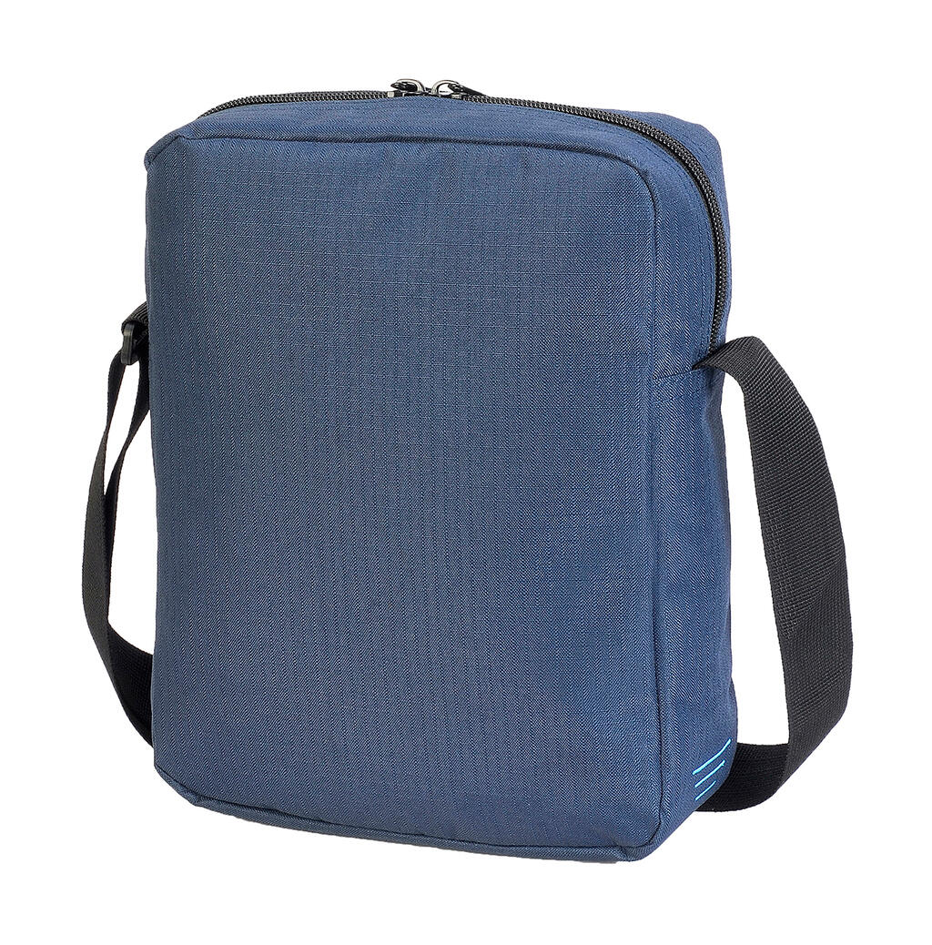 Rennes Messenger Pouch in Farbe Black/White