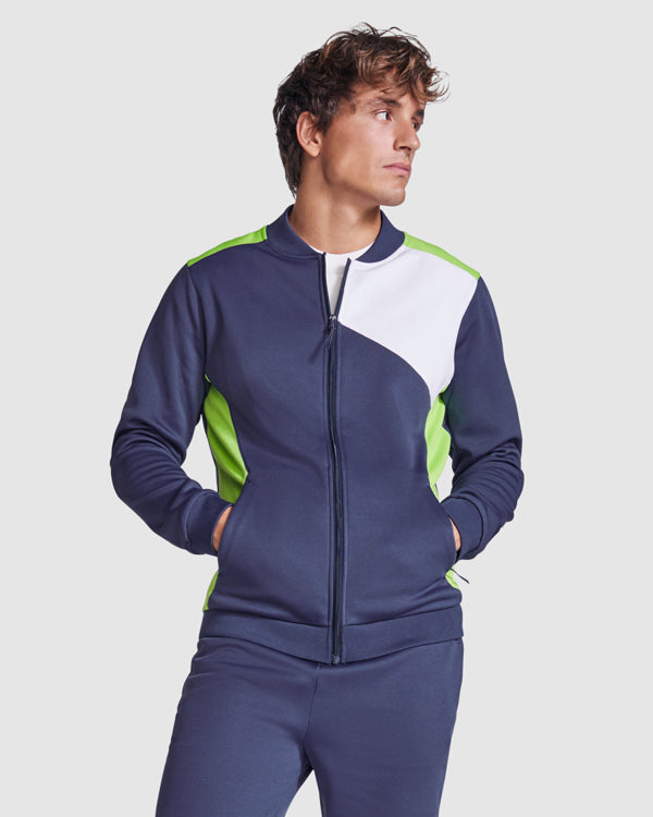 Pullover Leros in Farbe Yellow/Navy