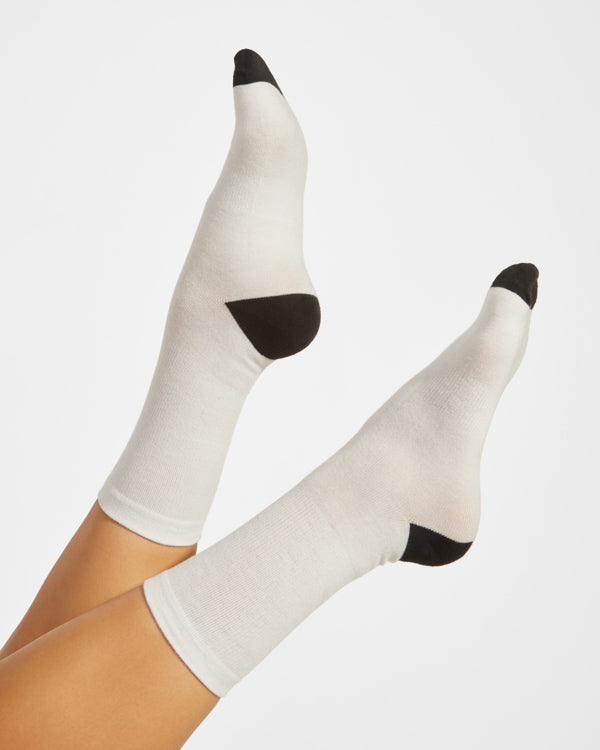 Socke Kalox in Farbe White