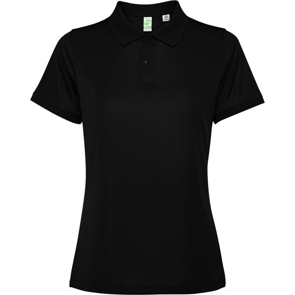 Poloshirt Tormo Woman in Farbe Black