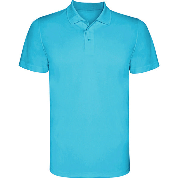 Poloshirt Monzha in Farbe Turquoise