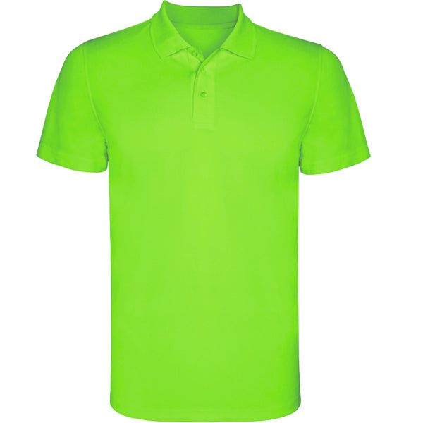 Poloshirt Monzha in Farbe Lime