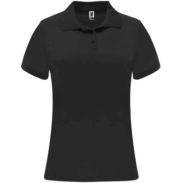 Poloshirt Monzha Woman in Farbe Black