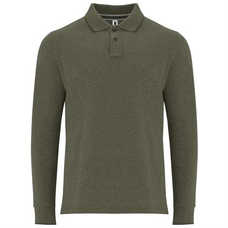 Poloshirt Dylan in Farbe Heather Military Green