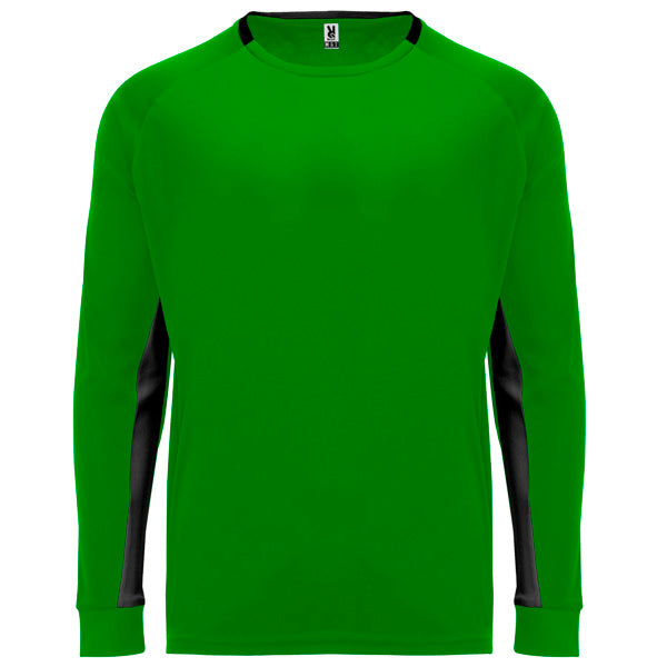 T-Shirt Porto in Farbe Fern Green/Black