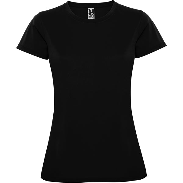 T-Shirt Montecarlo Woman in Farbe Black