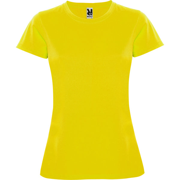 T-Shirt Montecarlo Woman in Farbe Yellow