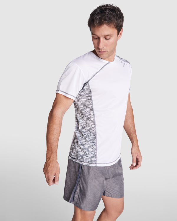 T-Shirt Sochi Black Run Print in Farbe Black Print Run