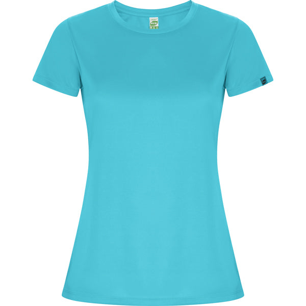 T-Shirt Imola Woman in Farbe Turquoise