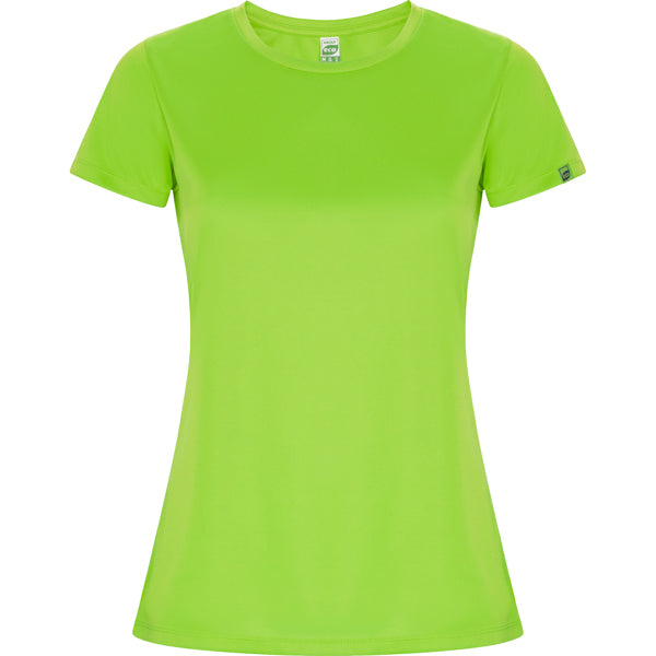 T-Shirt Imola Woman in Farbe Fluor Green