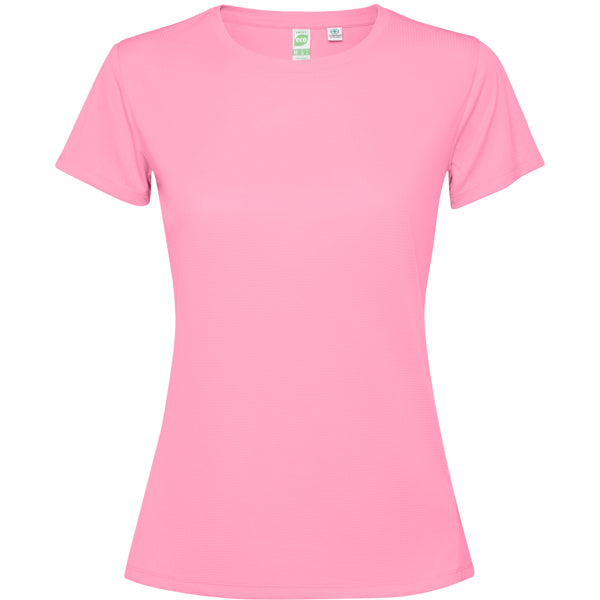 T-Shirt Estoril Woman Silk Pink in Farbe Rosa Seda