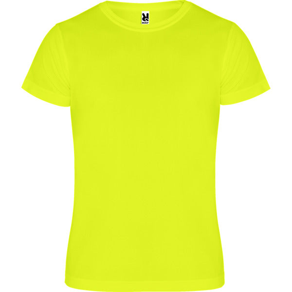 T-Shirt Camimera in Farbe Fluor Yellow