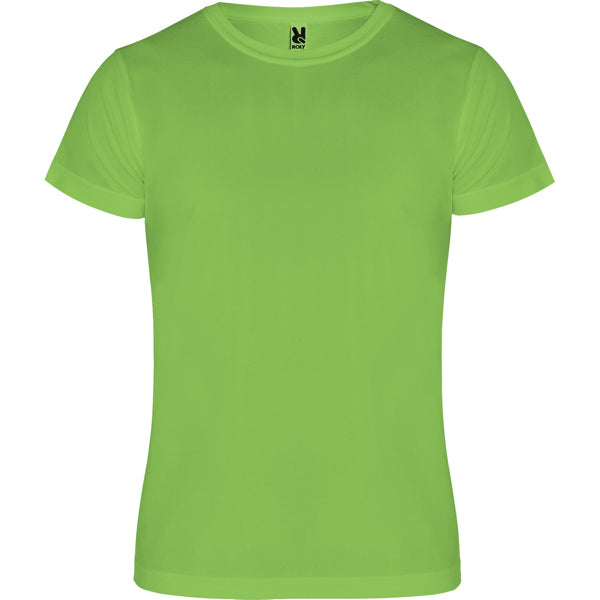 T-Shirt Camimera in Farbe Lime