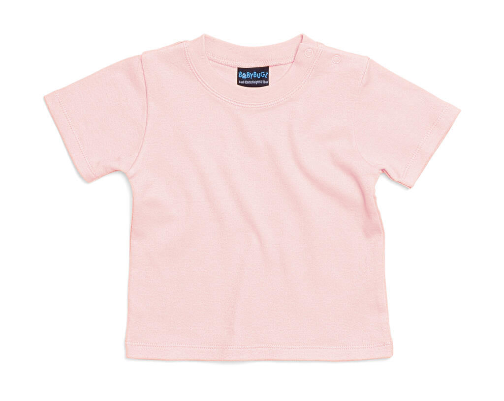 Baby T-Shirt in Farbe Powder Pink
