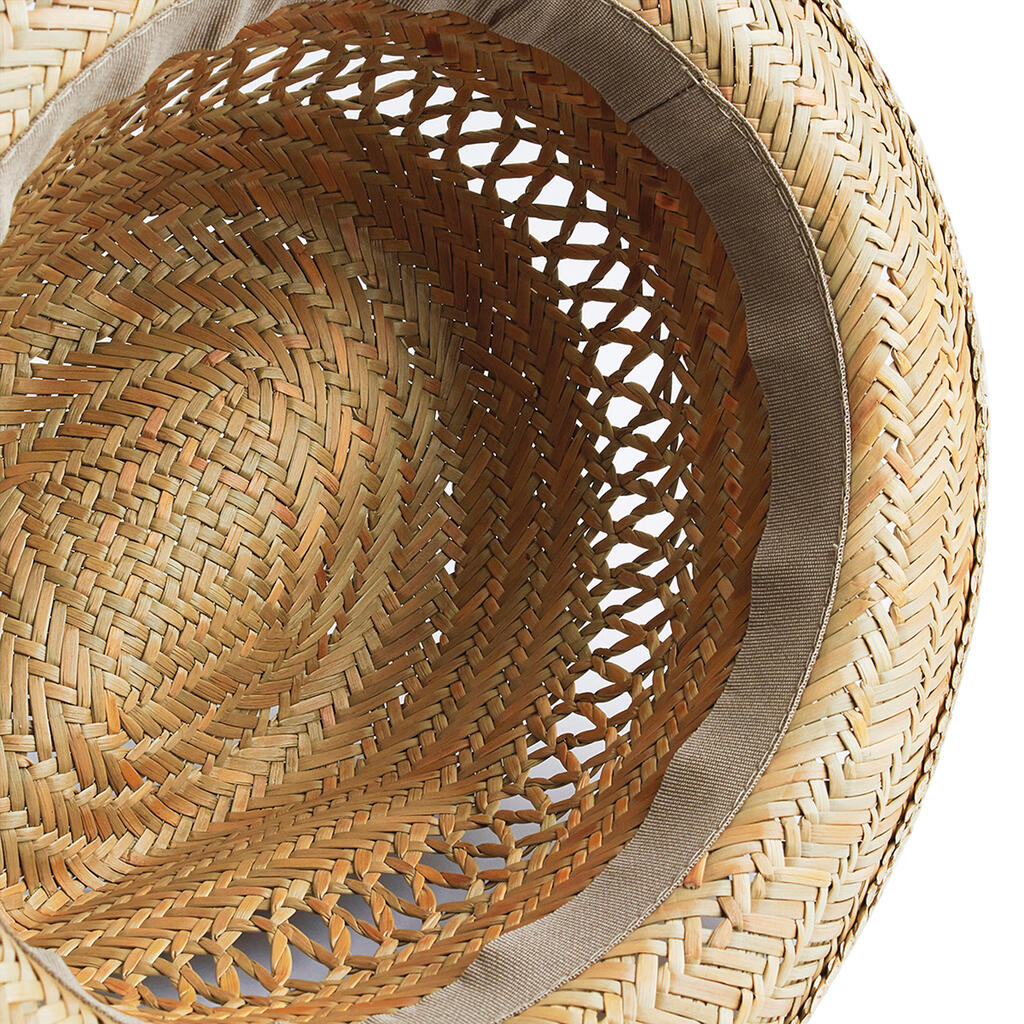 Straw Summer Trilby in Farbe Natural