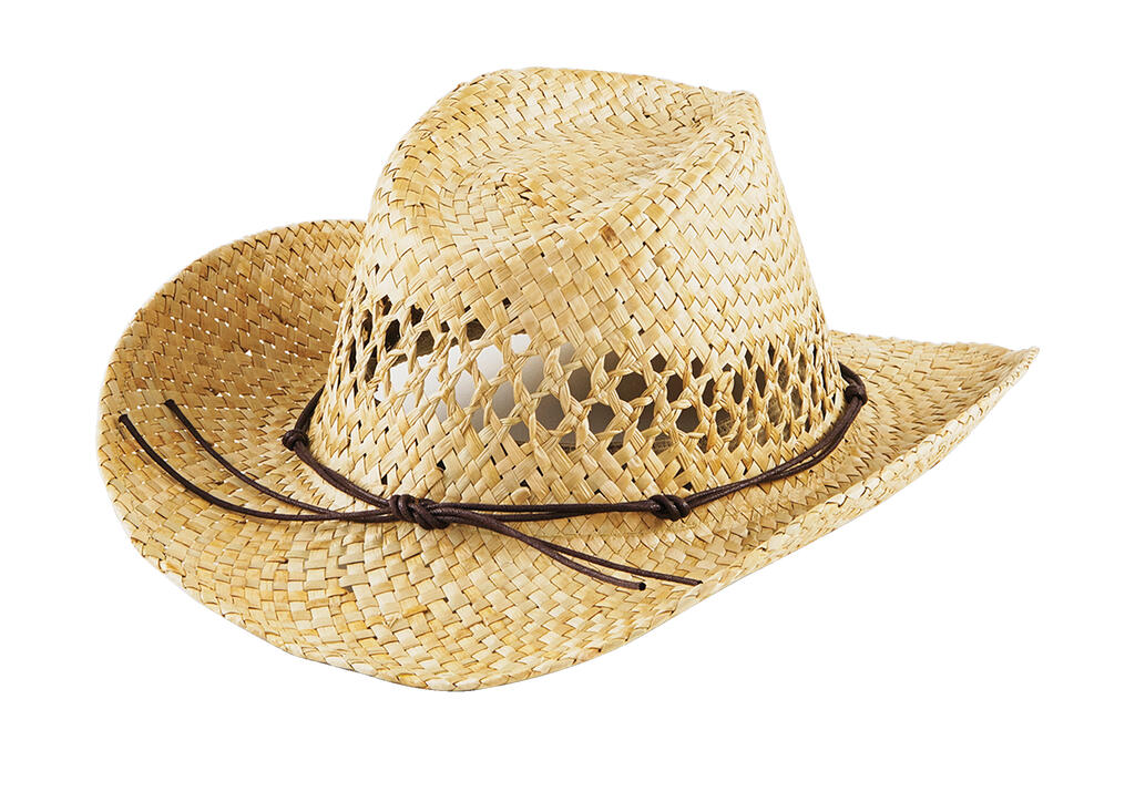 Straw Cowboy Hat in Farbe Natural