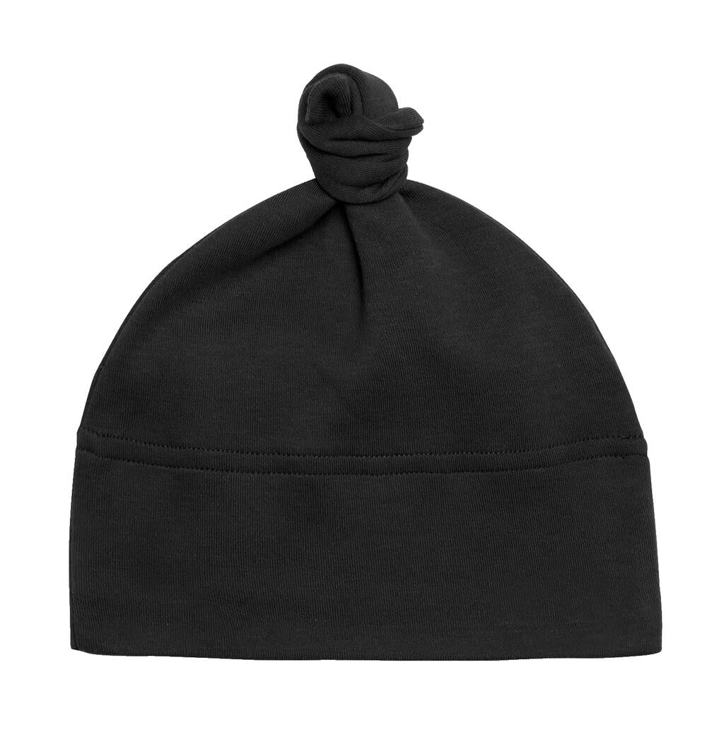 Baby 1 Knot Hat in Farbe Black