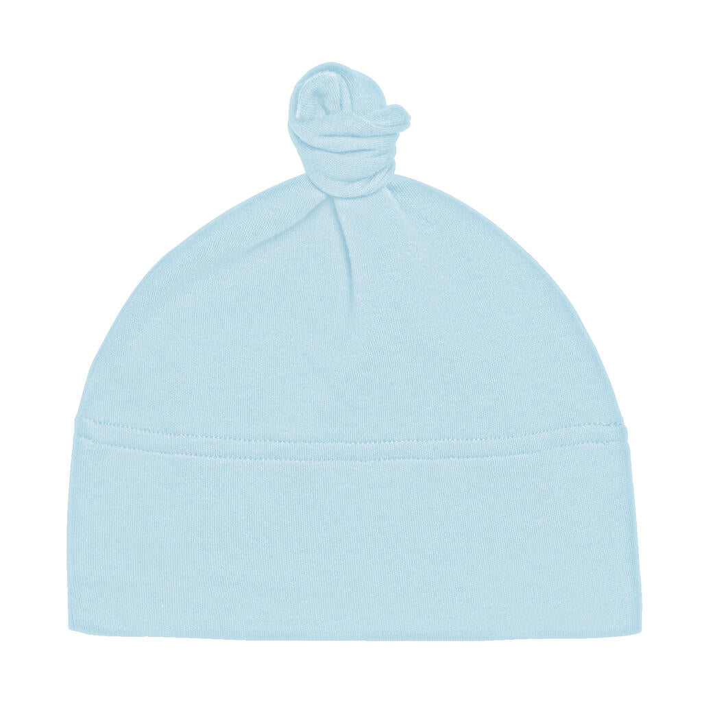 Baby 1 Knot Hat in Farbe Dusty Blue