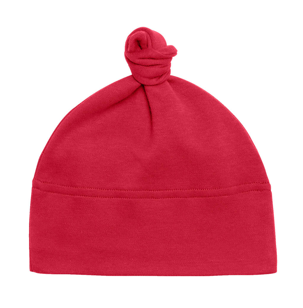 Baby 1 Knot Hat in Farbe Red