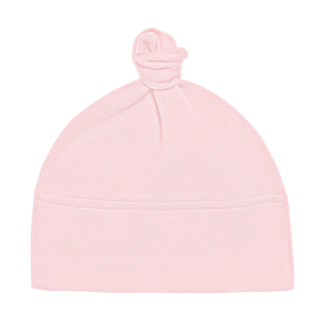 Baby 1 Knot Hat in Farbe Powder Pink