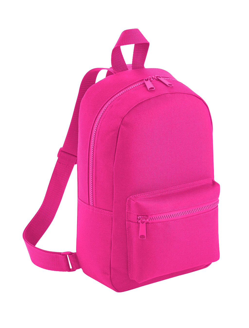 Mini Essential Fashion Backpack in Farbe Fuchsia
