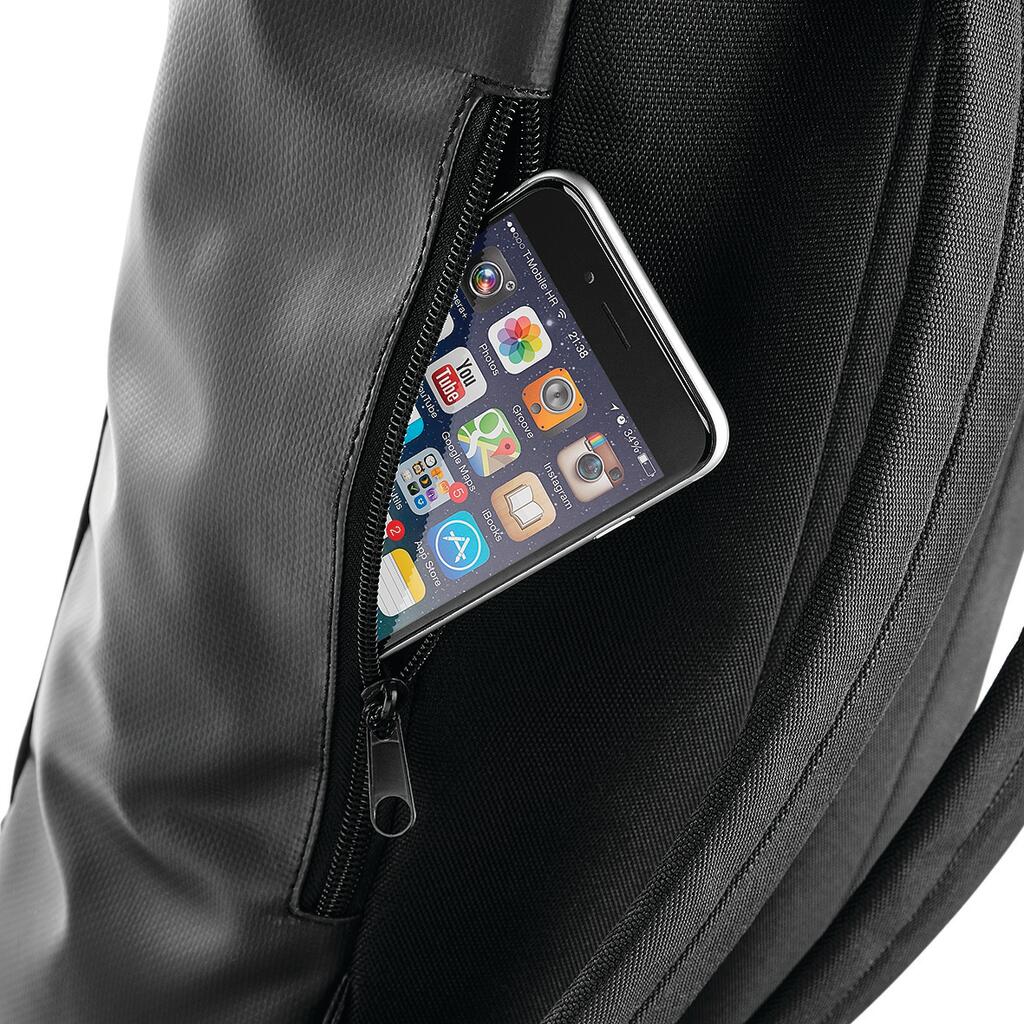 Tarp Roll Top Backpack in Farbe Black