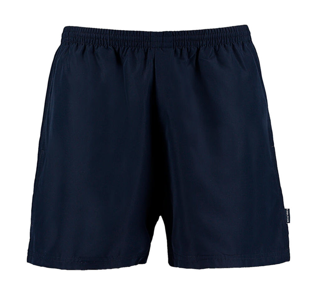 Classic Fit Plain Short in Farbe Navy