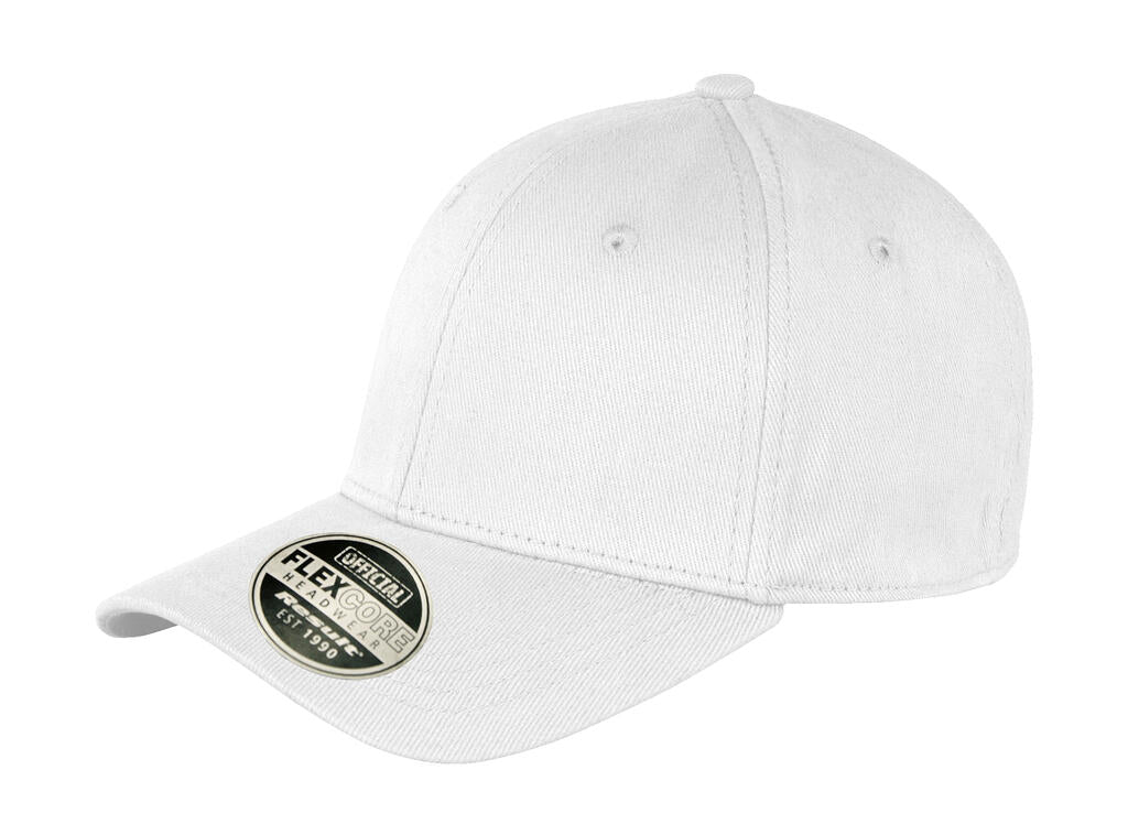 Kansas Flex Cap in Farbe White