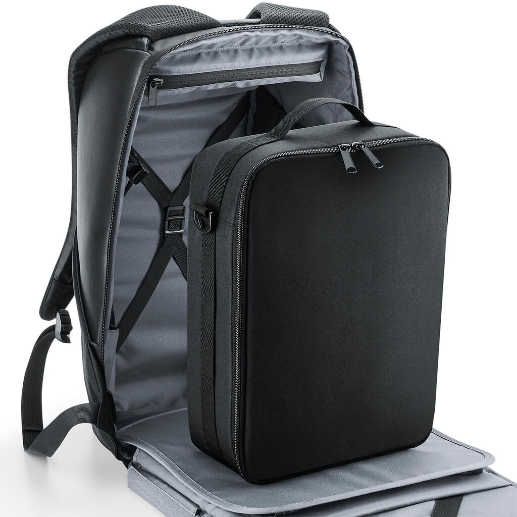 Padded Camera Organiser in Farbe Black