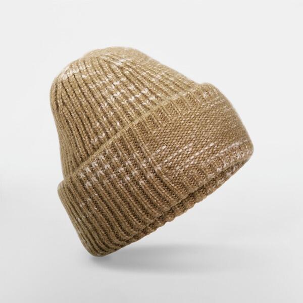 Chunky Knitted Patch Beanie - ShirtStore