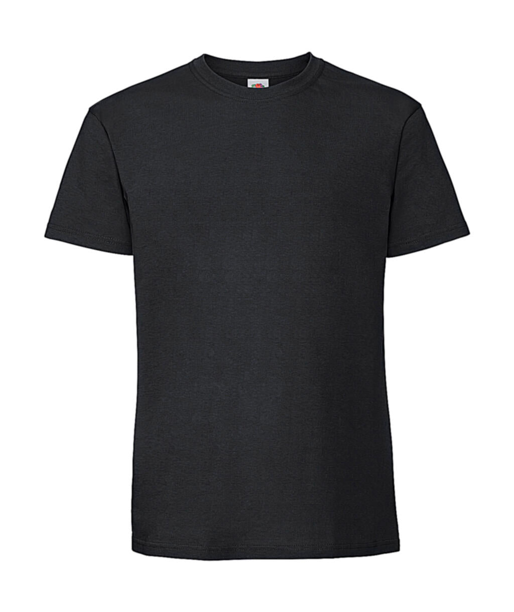 Iconic 195 Ringspun Premium T in Farbe Black