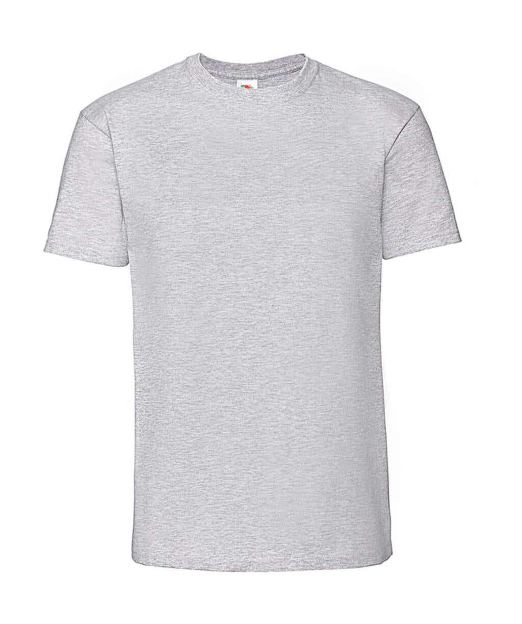 Iconic 195 Ringspun Premium T in Farbe Heather Grey