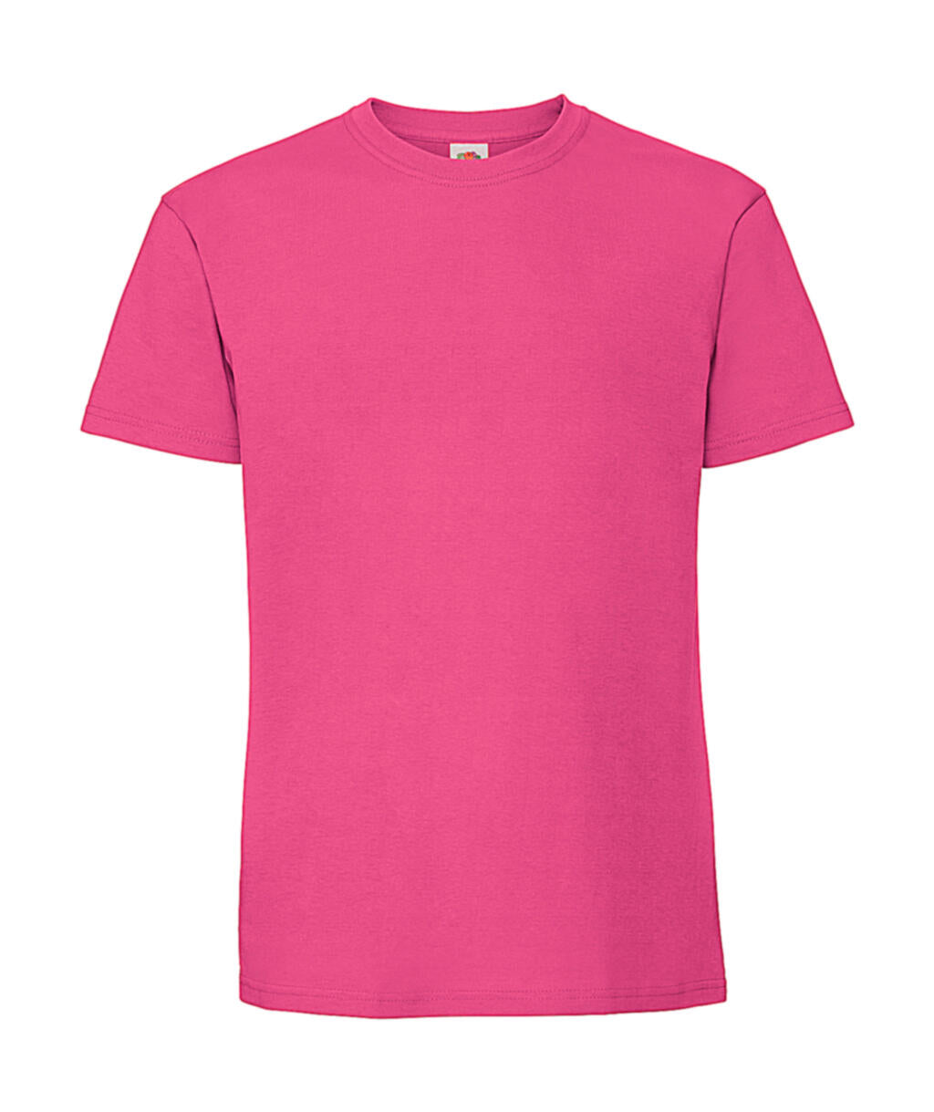Iconic 195 Ringspun Premium T in Farbe Fuchsia