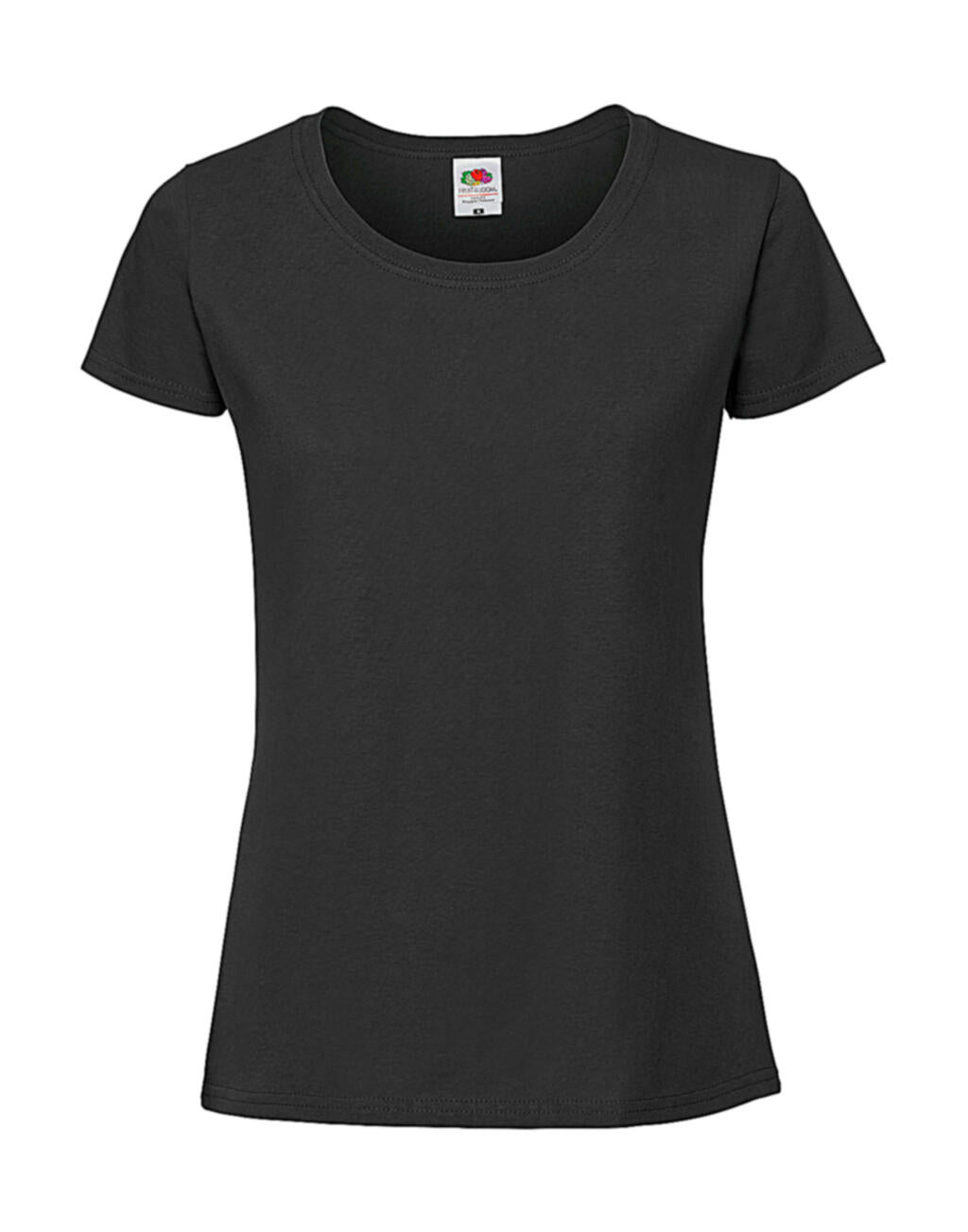 Ladies' Iconic 195 Ringspun Premium T in Farbe Black