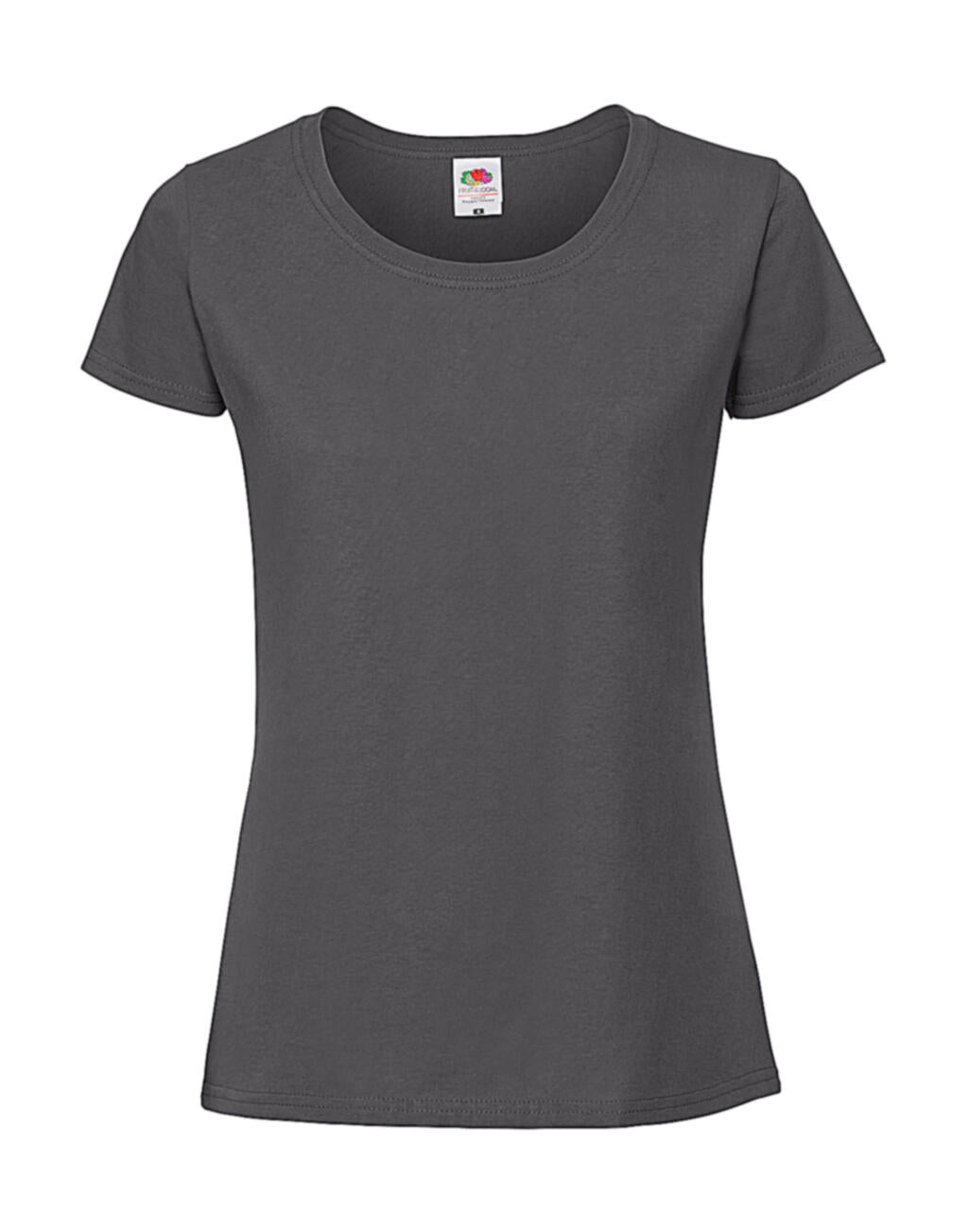 Ladies' Iconic 195 Ringspun Premium T in Farbe Light Graphite