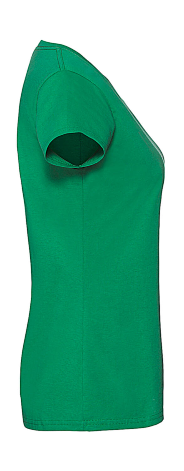 Ladies' Iconic 195 Ringspun Premium T in Farbe White