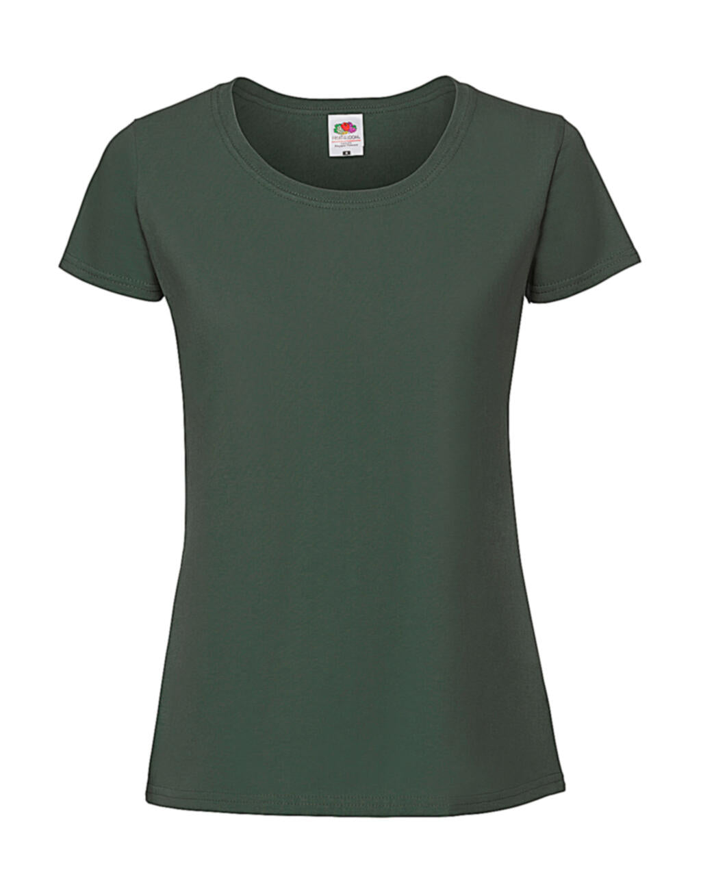 Ladies' Iconic 195 Ringspun Premium T in Farbe Bottle Green
