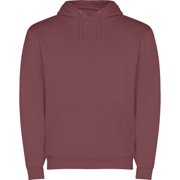 Pullover Capucha in Farbe Berry Red