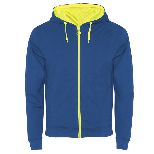 Pullover Fuji Royal Blue/Flour Yellow in Farbe Royal Blue/Fluor Yellow
